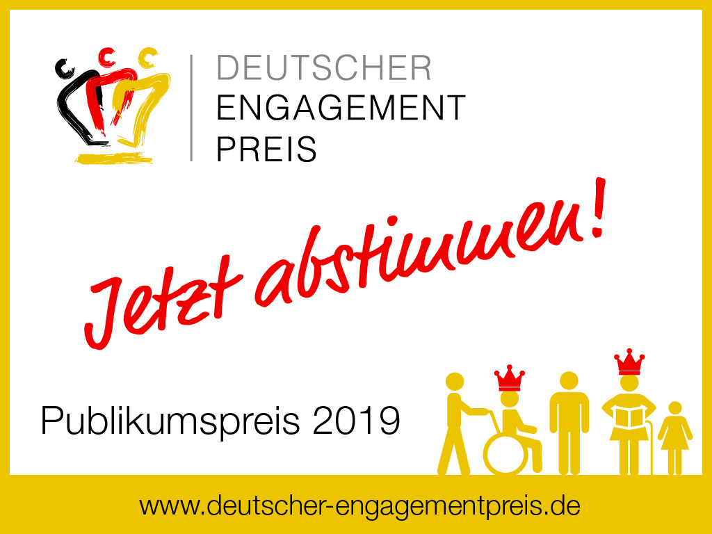 Aufruf Abstimmung Deutscher Engagementpreis