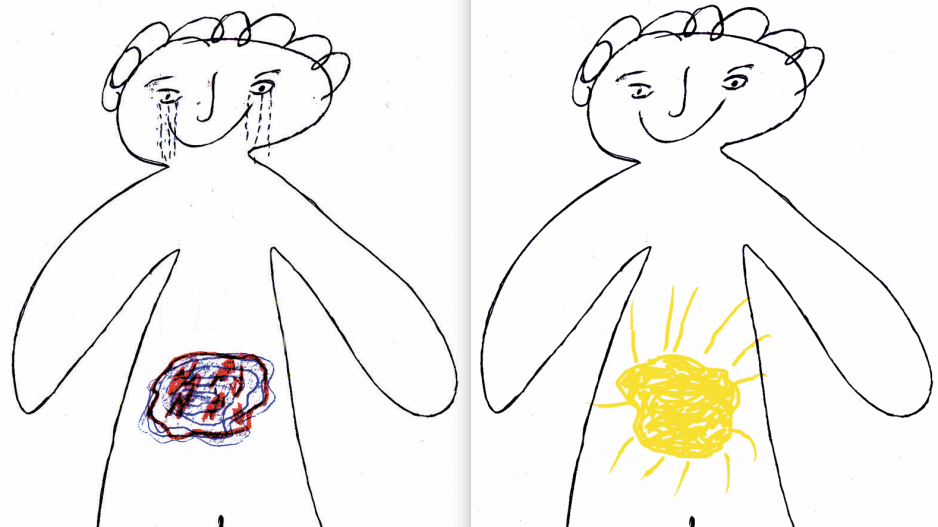 Dunkelziffer e. V. Zeichnung eines missbrauchten Kindes. Dunkelziffer e. V. Zeichnung eines missbrauchten Kindes.