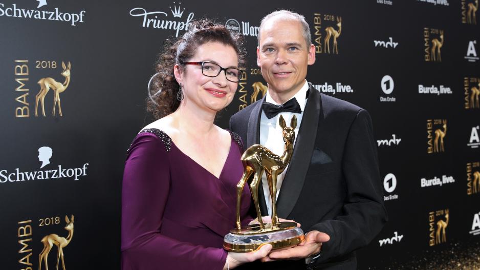 Preisträger IntensivLeben e.V. Verleihung des BAMBI 2018