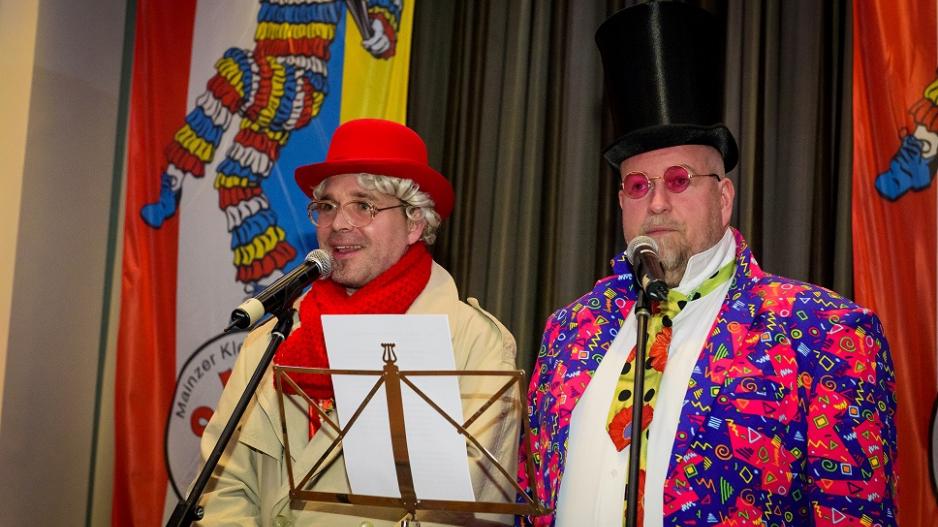 Die Laudatoren der Verleihung des Meenzer Jockelche Die Laudatoren der Verleihung des Meenzer Jockelche