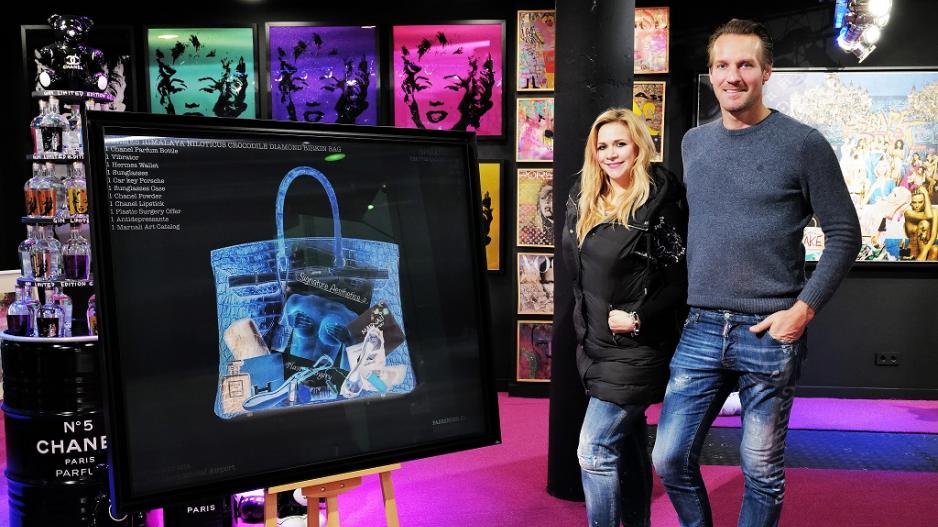 Birkin Bag von Manali Art zugunsten der TRIBUTE TO BAMBI Stiftung