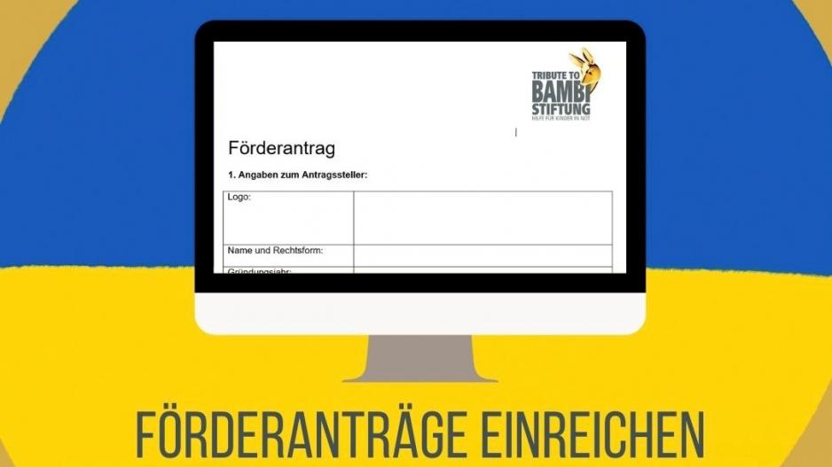 Förderantrag "Soforthilfe Ukraine". Förderantrag "Soforthilfe Ukraine".