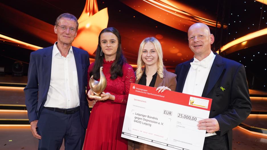 Preisträger und Spendenempfänger Goldene Henne Charity Preisträger und Spendenempfänger Goldene Henne Charity
