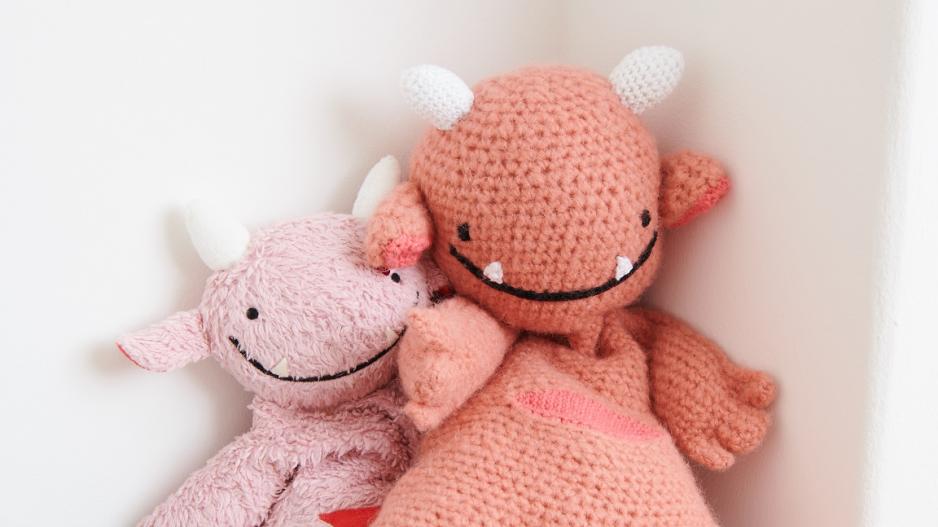 Burda Trostmonster für traumatisierte Kinder. Burda Trostmonster für traumatisierte Kinder.