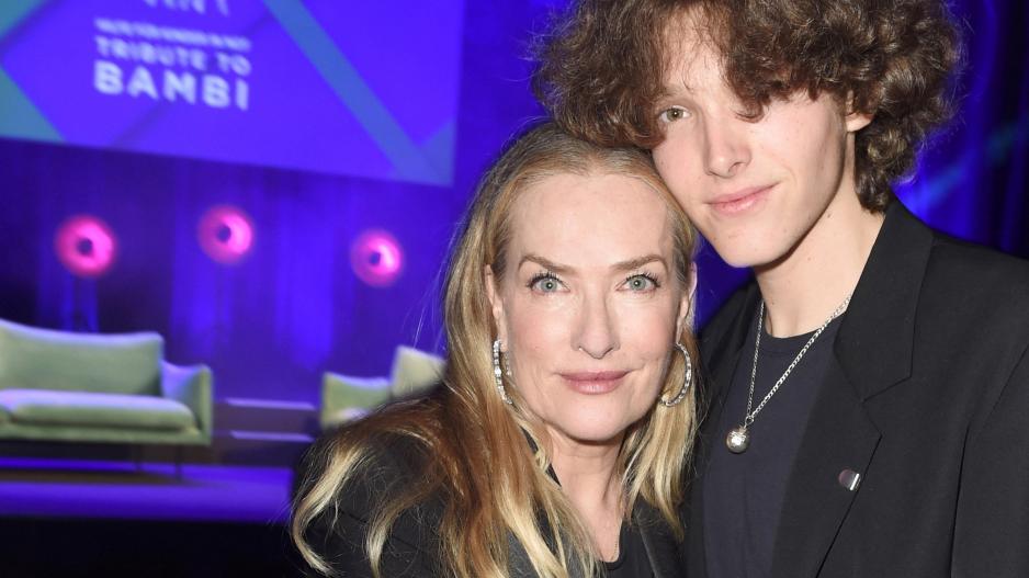 Tatjana Patitz mit ihrem Sohn Jonah bei TRIBUTE TO BAMBI 2022. Tatjana Patitz mit ihrem Sohn Jonah bei TRIBUTE TO BAMBI 2022.