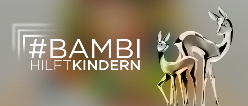 Kampagne #BAMBIhilftKindern